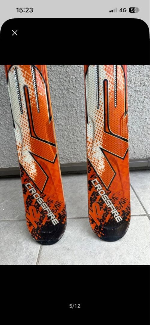 スキー板　K2 APACHE Crossfire サイズ170cm