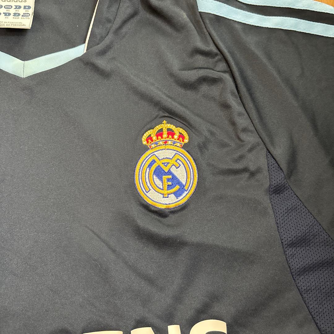 Real Madrid adidas シャツ XL ダークブルー