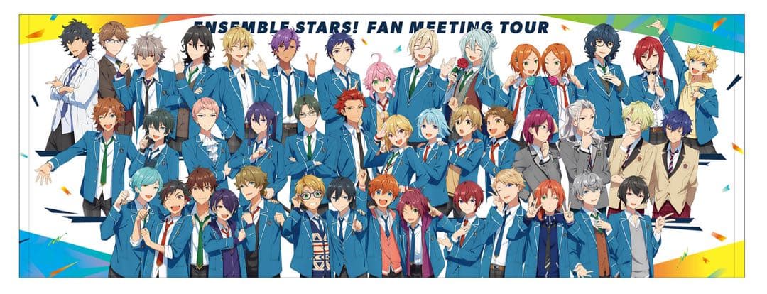 あんスタ アニスタ FMTビジュアルタオル ファンミ TVアニメ 集合 Eden