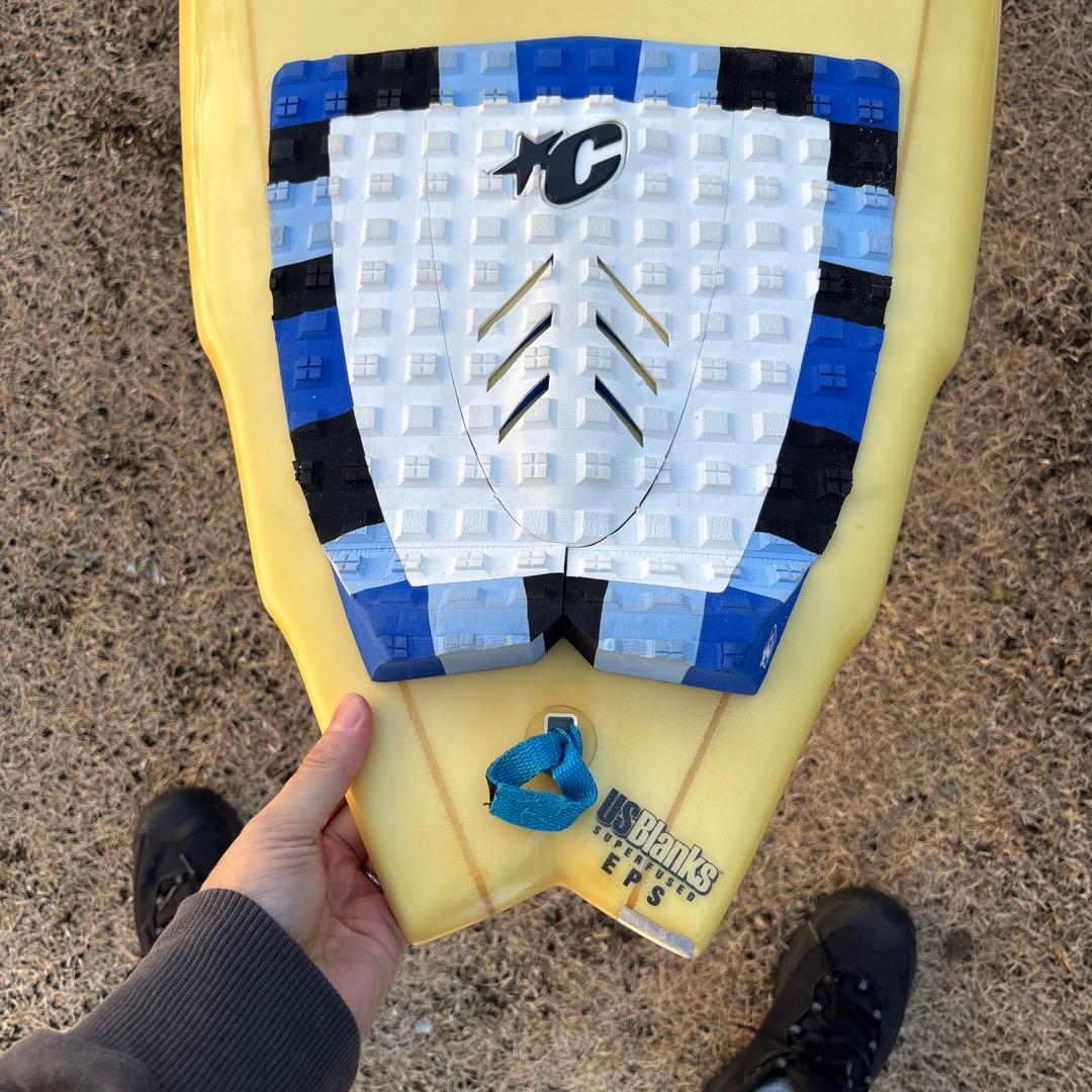 SHIN サーフボード 6’2 EPS テイクオフ早い カスタムボード 引取限定