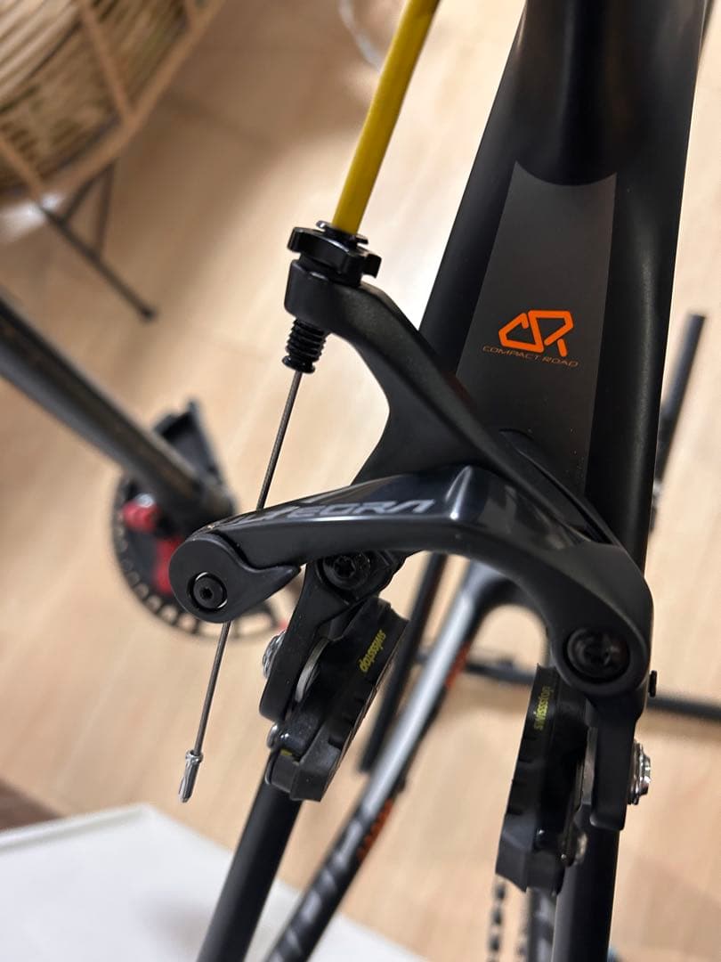 TCR Adv Proフォーク換装/R8000/パワメPES付 フレームジャンク