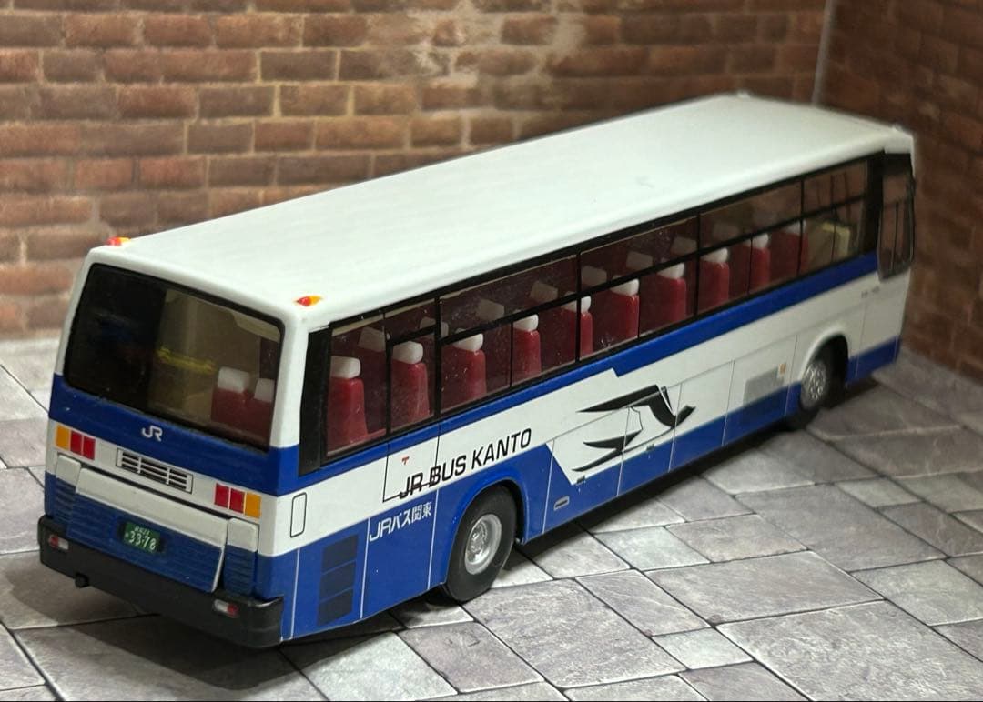 クラブバスラマ1/76 三菱ふそうエアロバス エアロキング JRバス関東 2台