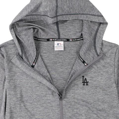 【未使用品・Ｌ】MLBドジャース●大谷翔平●ジップアップ・パーカー●グレー