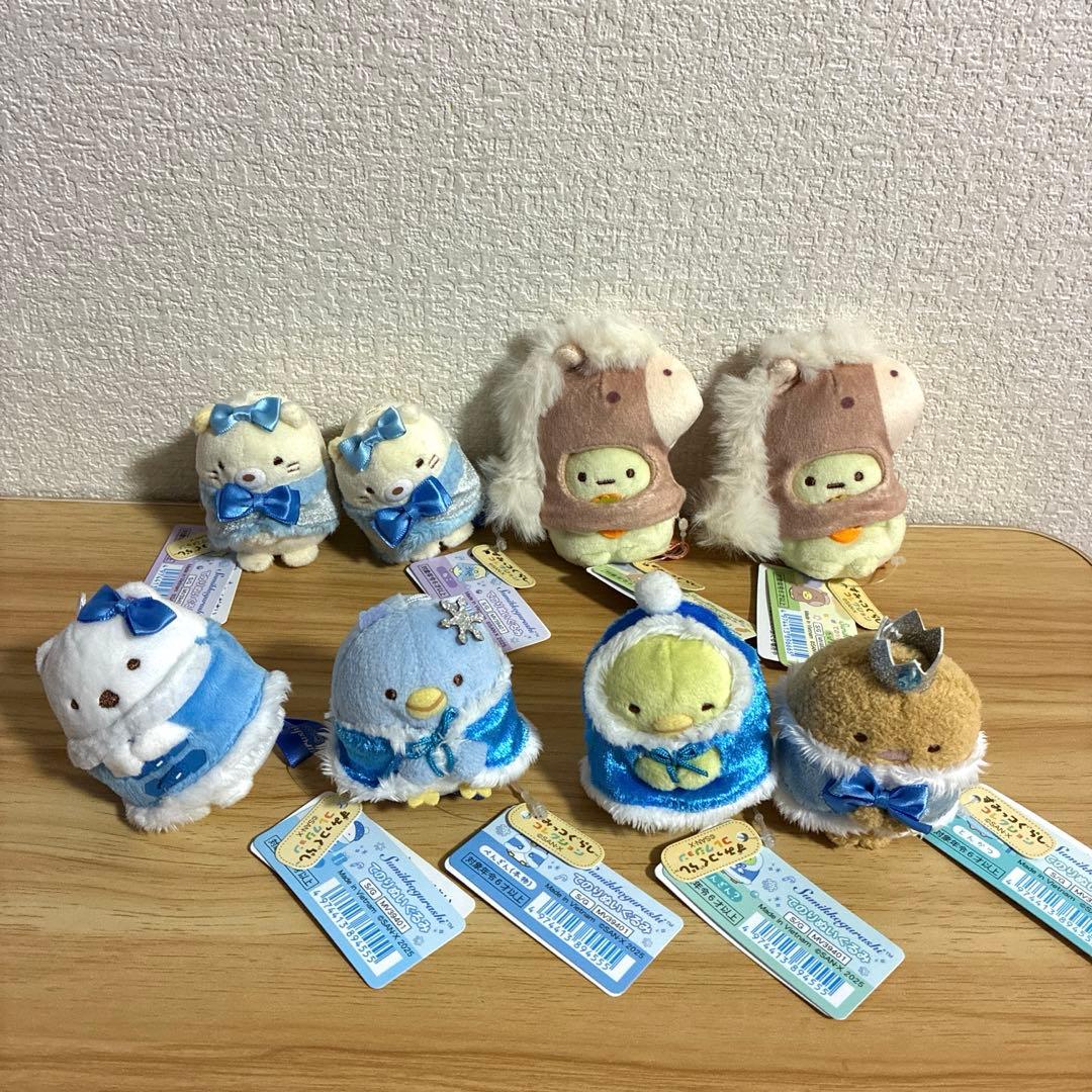 リラックマ　すみっコぐらし　てのりぬいぐるみ　サンエックス　28個