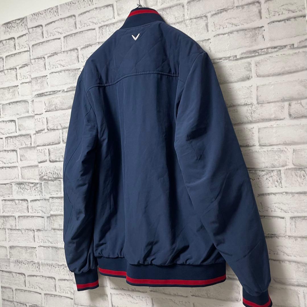 美品！ Callaway キャロウェイ 中綿ジップアップジャケット　ブルゾン