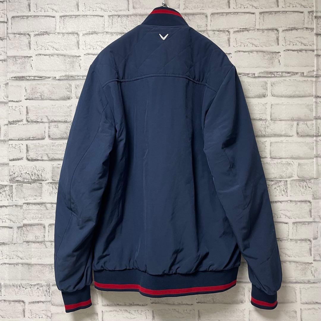 美品！ Callaway キャロウェイ 中綿ジップアップジャケット　ブルゾン