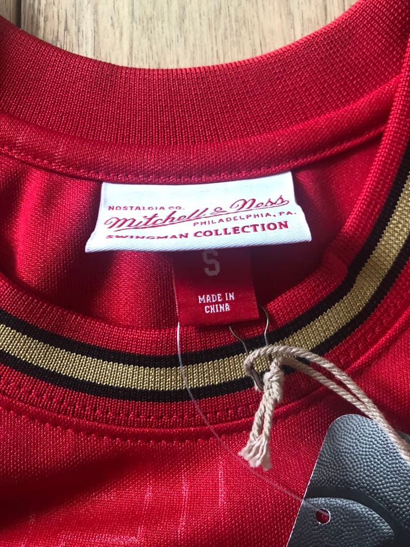 【S未使用タグ付】ロッドマン mitchell&ness CNY ユニフォーム