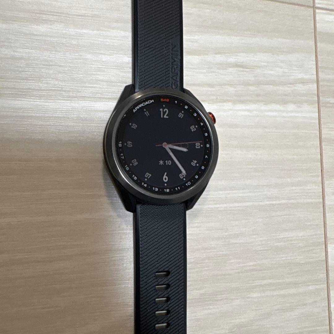【ほぼ未使用】Garmin Approach S42 GPSゴルフウォッチ