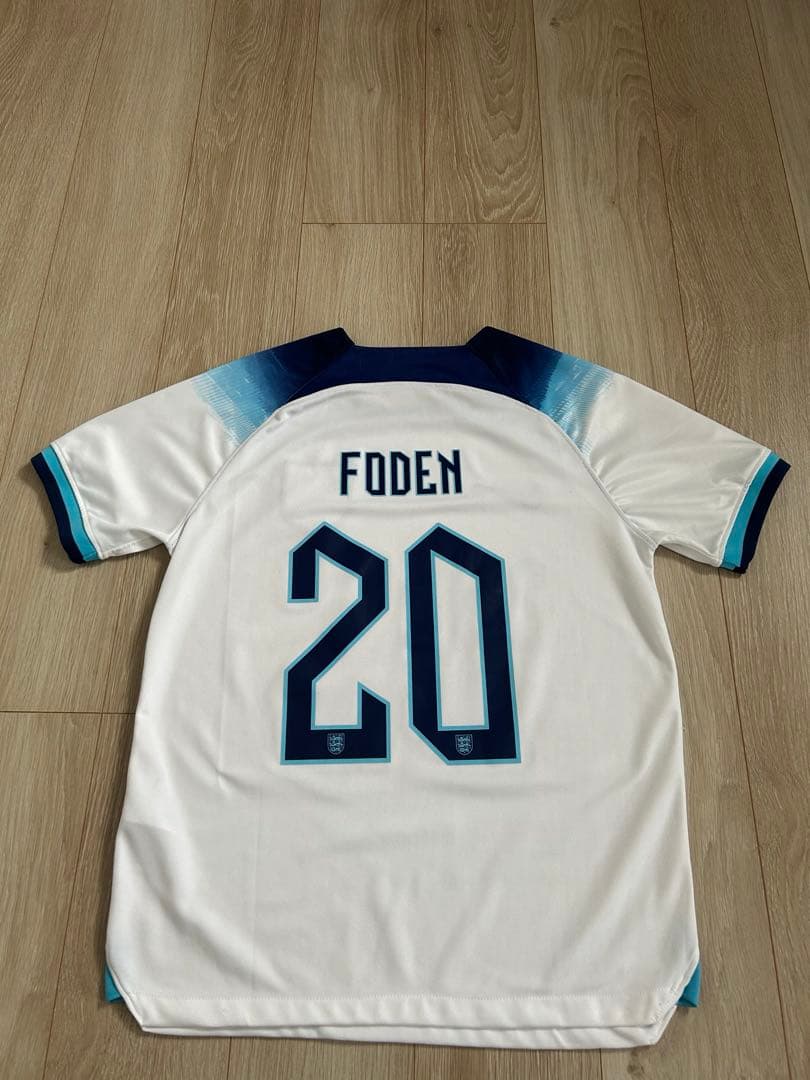 Nike Foden 20番 シャツ ホワイト/ブルー