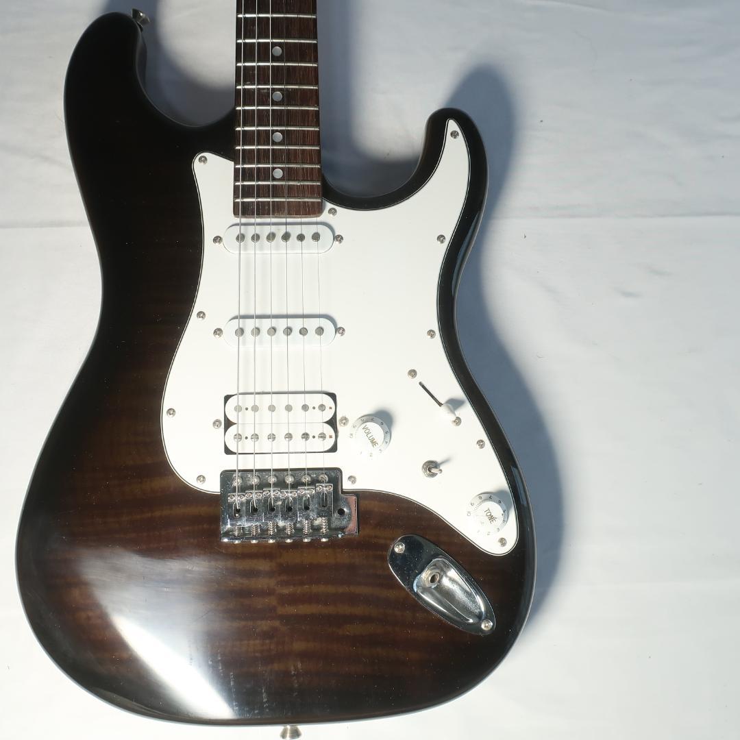 BUSKER'S BH2/FM TBK エレキギター タップスイッチ搭載 虎杢