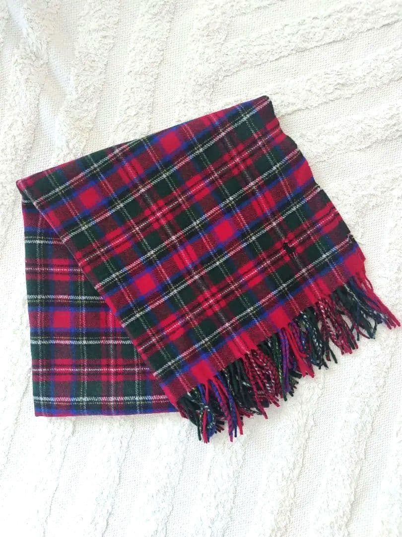新品タグ付き　ラルフローレン　RALPH LAUREN 　チェック　ひざ掛け