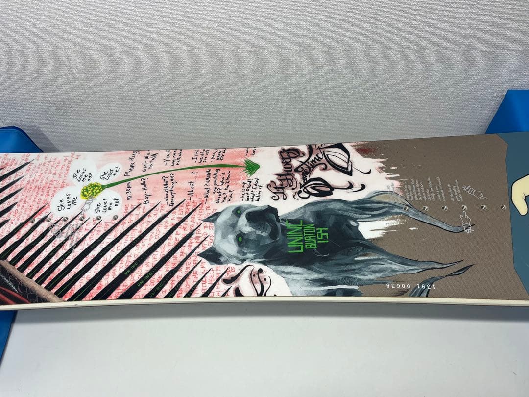 バートン Burton スノーボード 154cm ボード キャンバータイプ