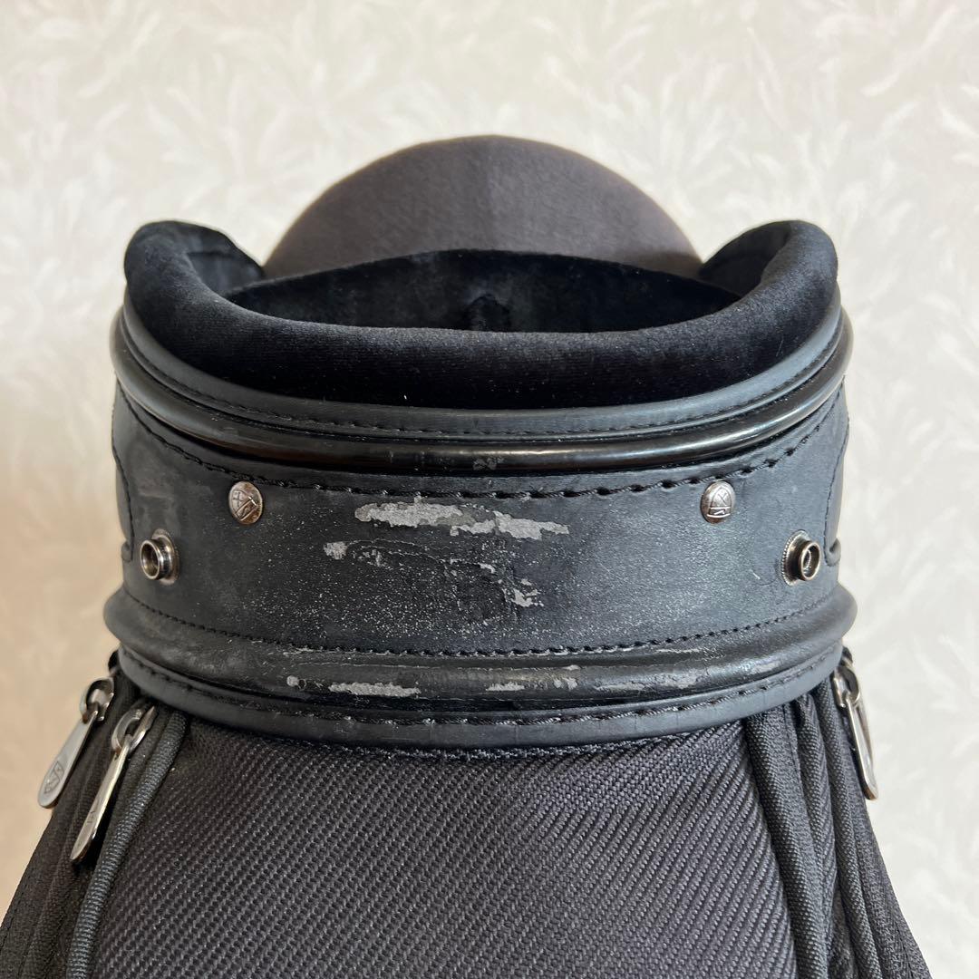 NIKE GOLF キャディバッグ ナイキゴルフ ブラック ゴルフバッグ 6分割