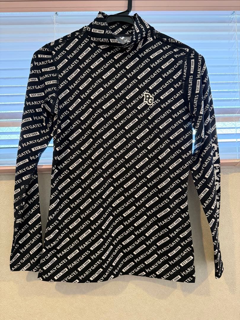 【超美品】PEARLY GATES ハイネックシャツ レディース ゴルフウェア