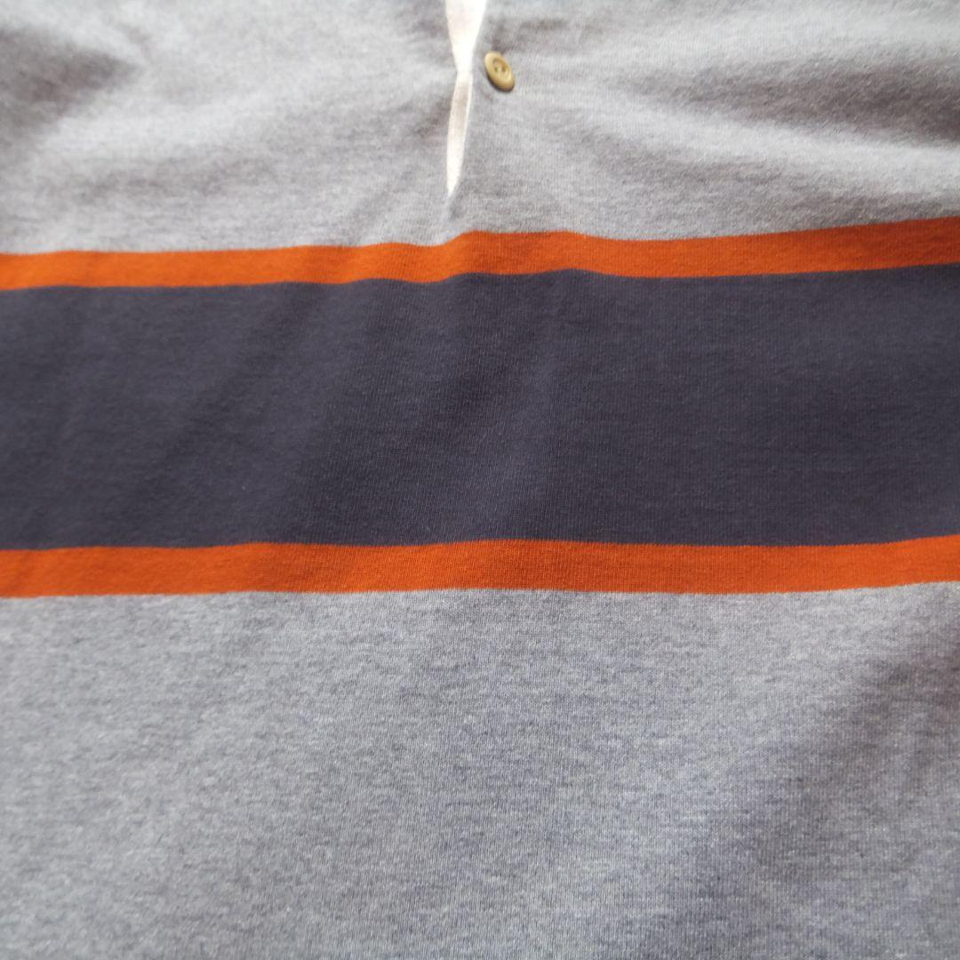 nigel cabourn ラガーシャツ 50サイズ グレー