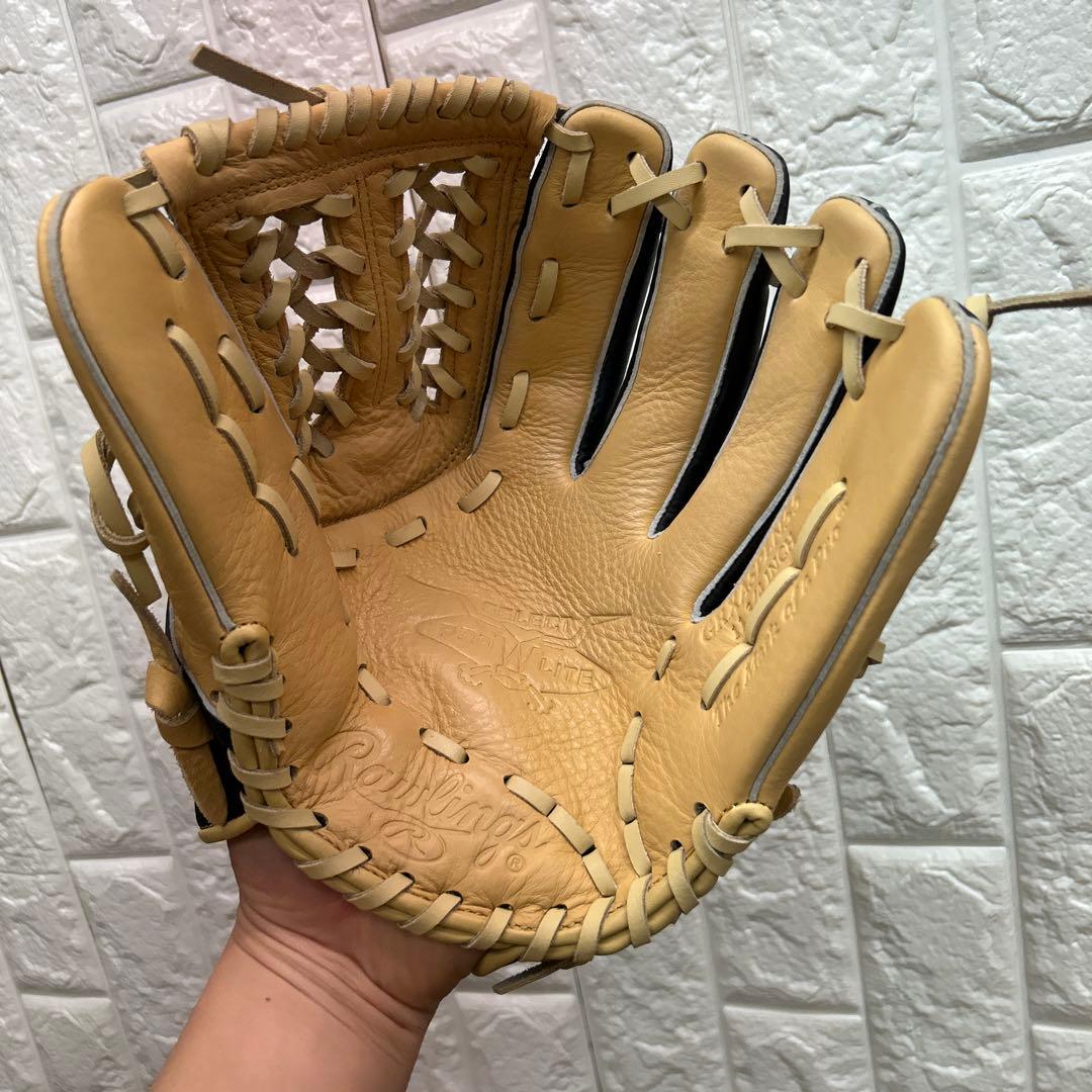 【美品】野球 グローブ 軟式 一般 内野手 外野手 Rawlings