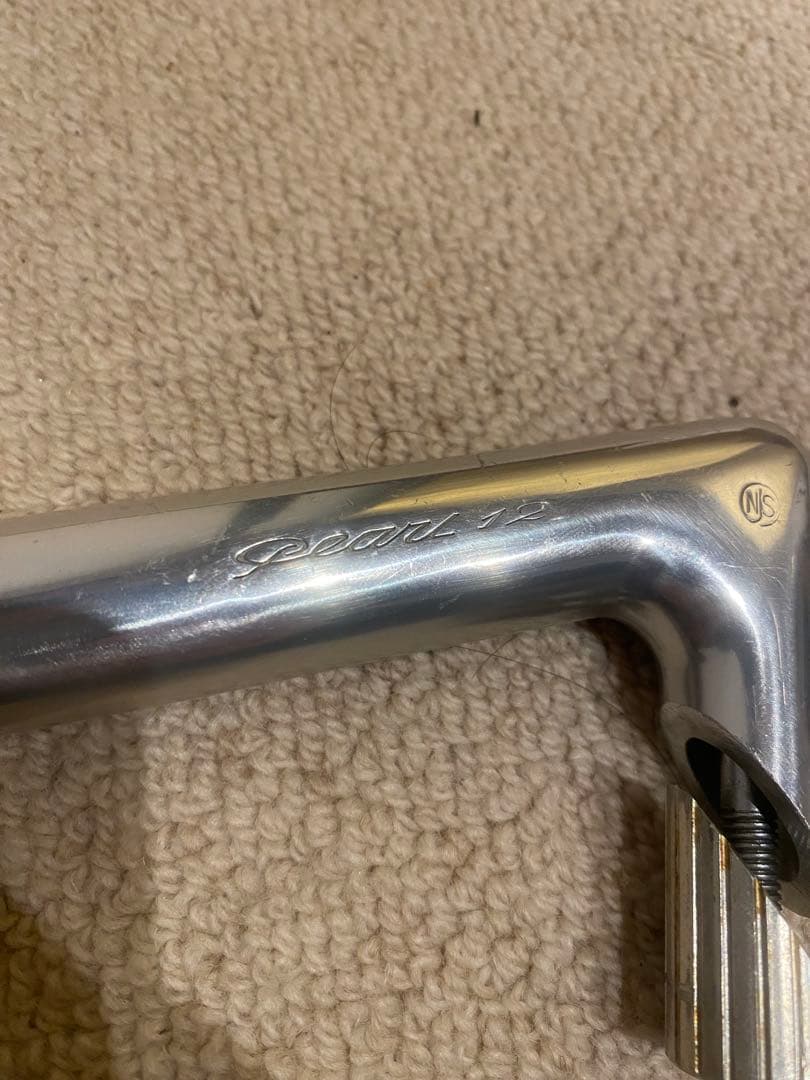 【希少】Nitto Perl 12 スレッドステム njs ピスト 競輪 ラグ