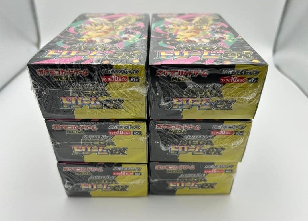 ポケモンカード　ハイクラスパックMEGAドリームex 6BOX シュリンク付き