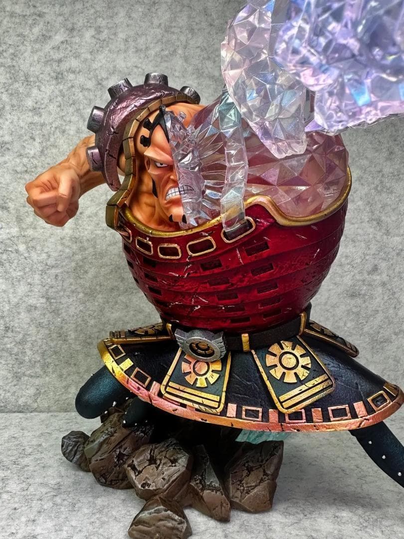 ワンピース ダイヤモンド・ジョズ ガレージキット フィギュア 塗装済み完成品