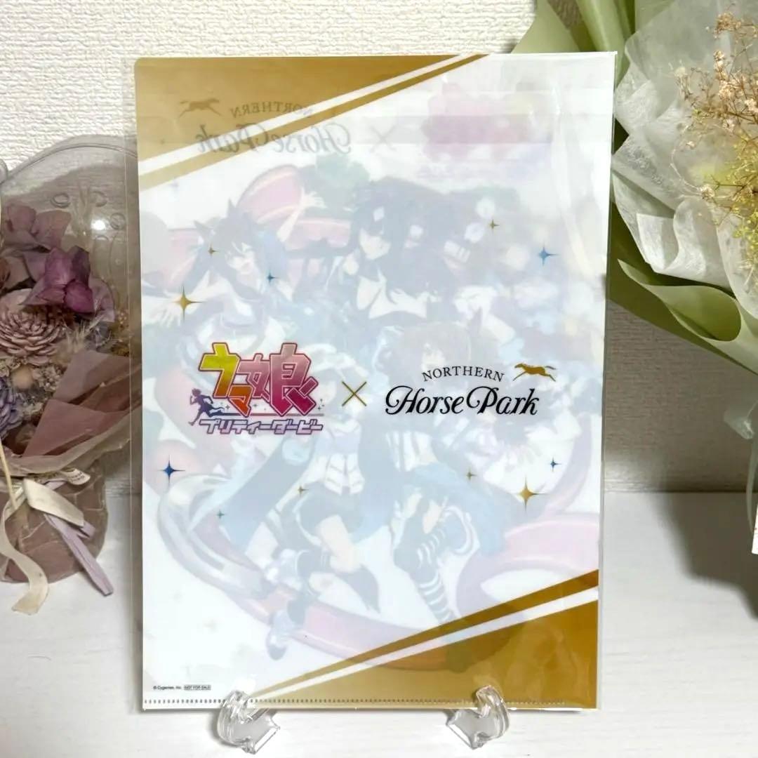 【新品未開封品】ウマ娘 ノーザンホースパーク クリアファイル 全員集合 2枚