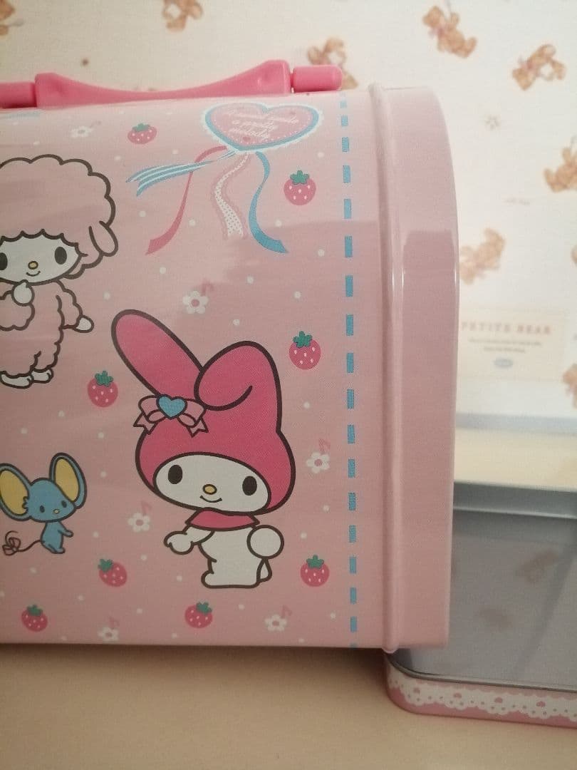 マイメロディ菓子詰め合わせ缶(中身なし)　レトロ　レア