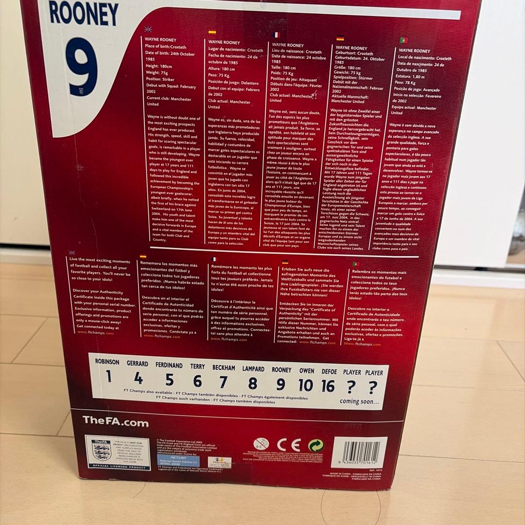 ウェイン・ルーニー フィギュア ROONEY 9