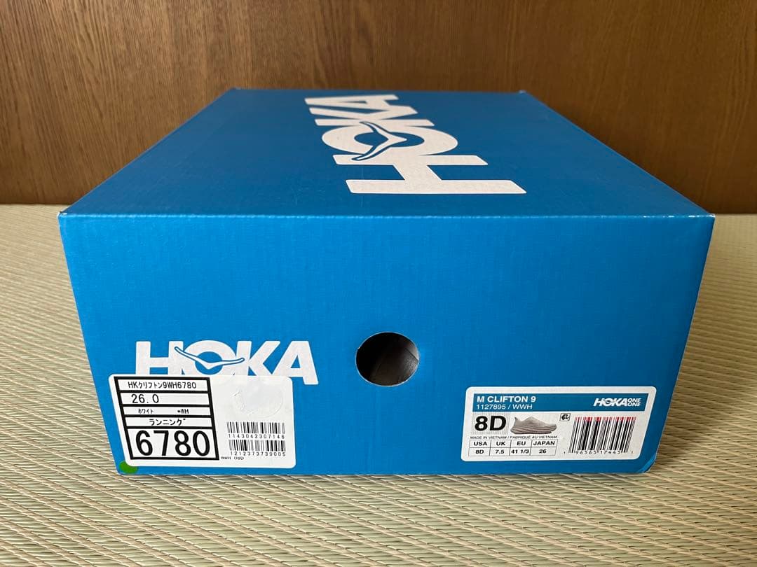 HOKA CLIFTON 9 クリフトン9 26cm