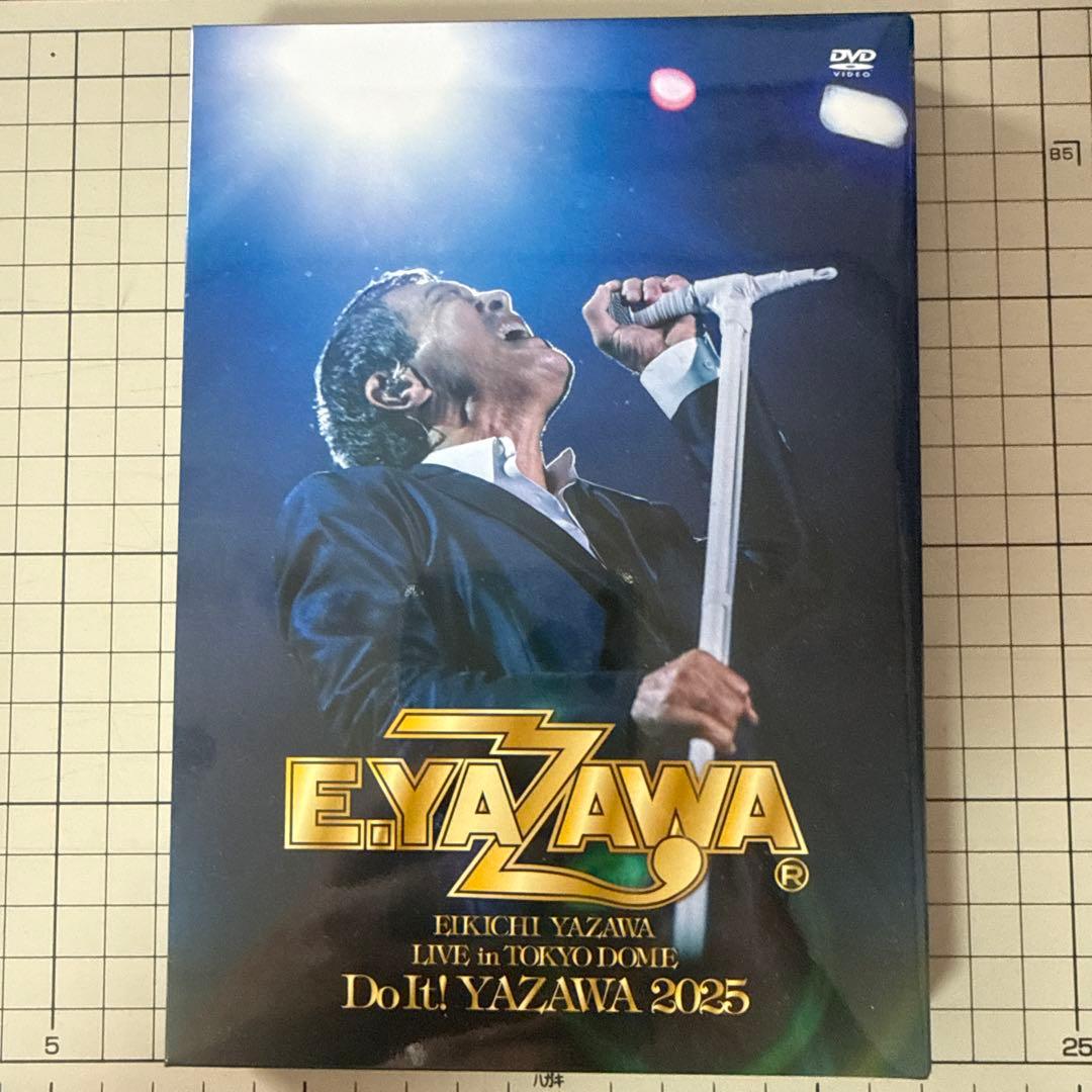 未開封　E.YAZAWA LIVE 2025 DVD + クリアファイル