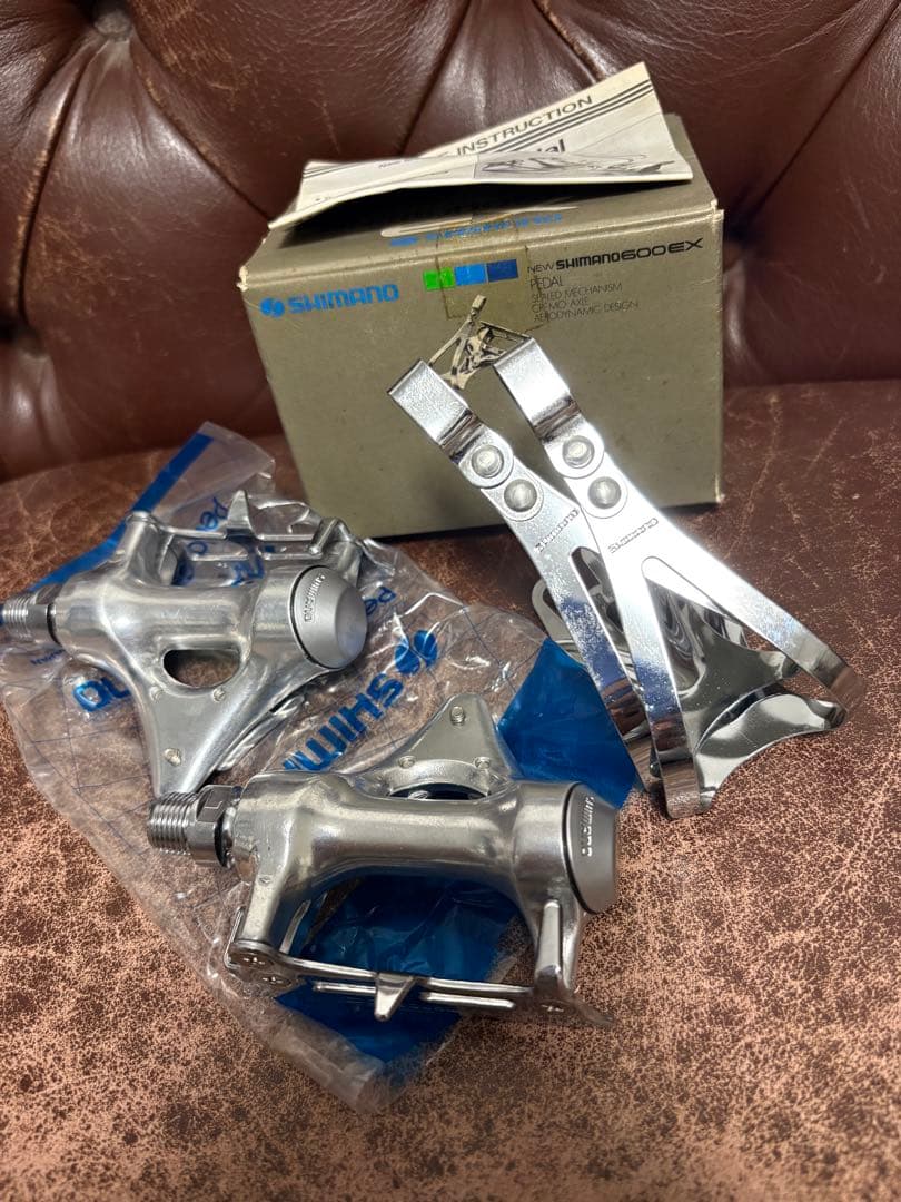 シマノ　600EX ペダル　新品未使用　ビンテージ