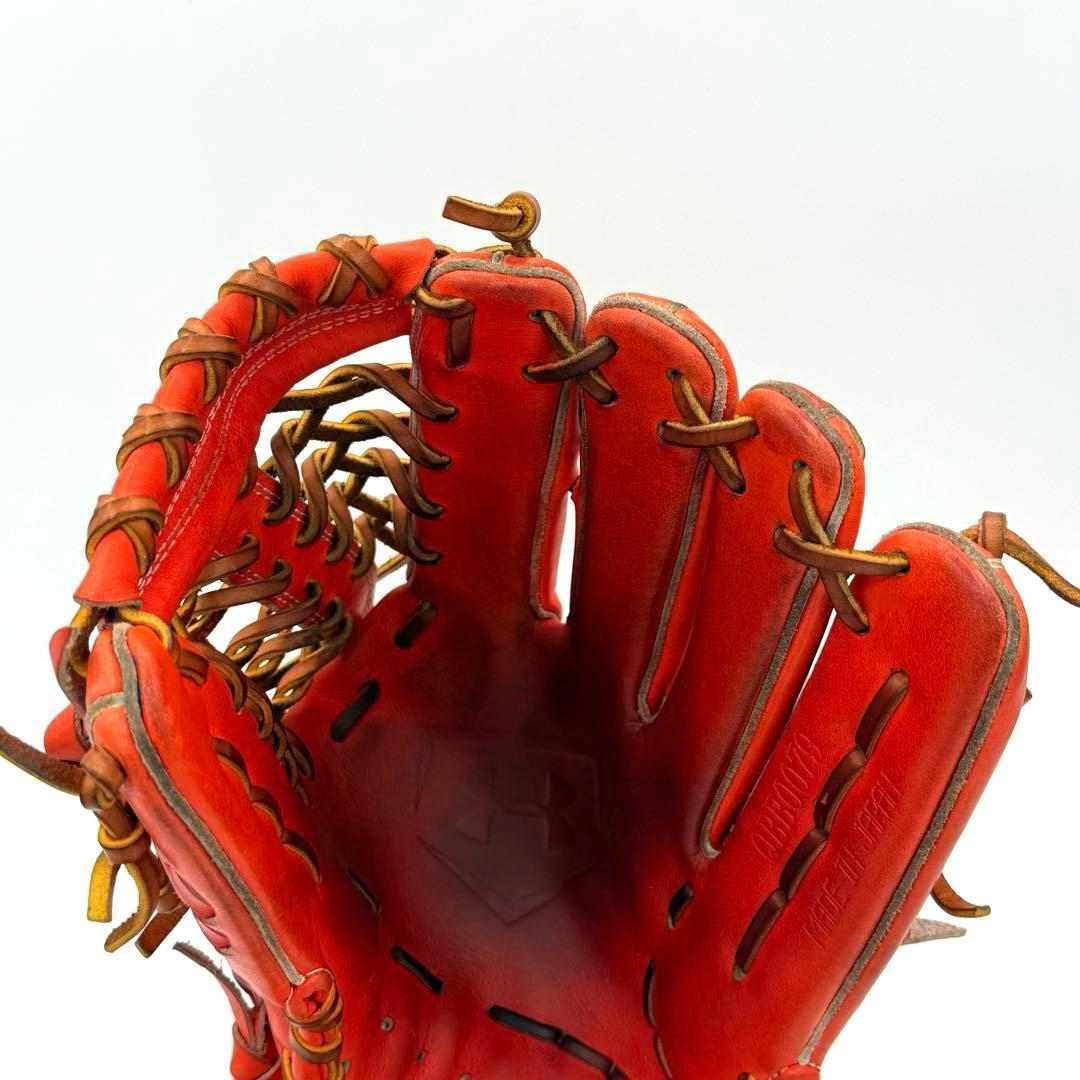 【希少・柳田モデル】 アンダーアーマー　硬式 グローブ　野球 外野