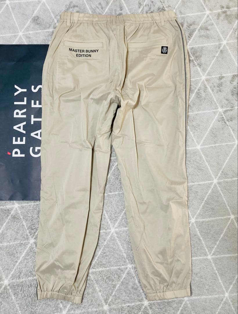 新品 マスターバニー 2WAYストレッチメランジタフタパンツ(5)L/グレージュ