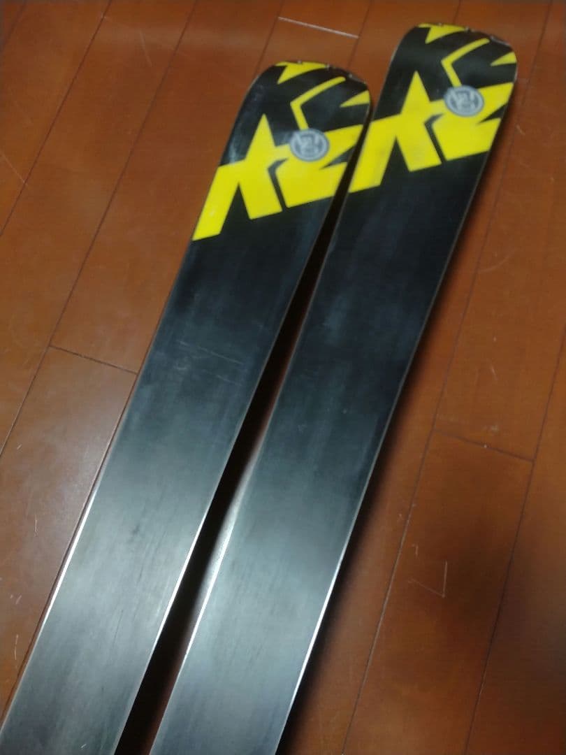 【セミファットスキー☆】174cm　Ｋ２スキー板♪　ツインチップ！