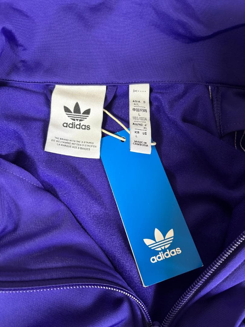 アディダス クラシックス ファイヤーバード トラックトップ パープル