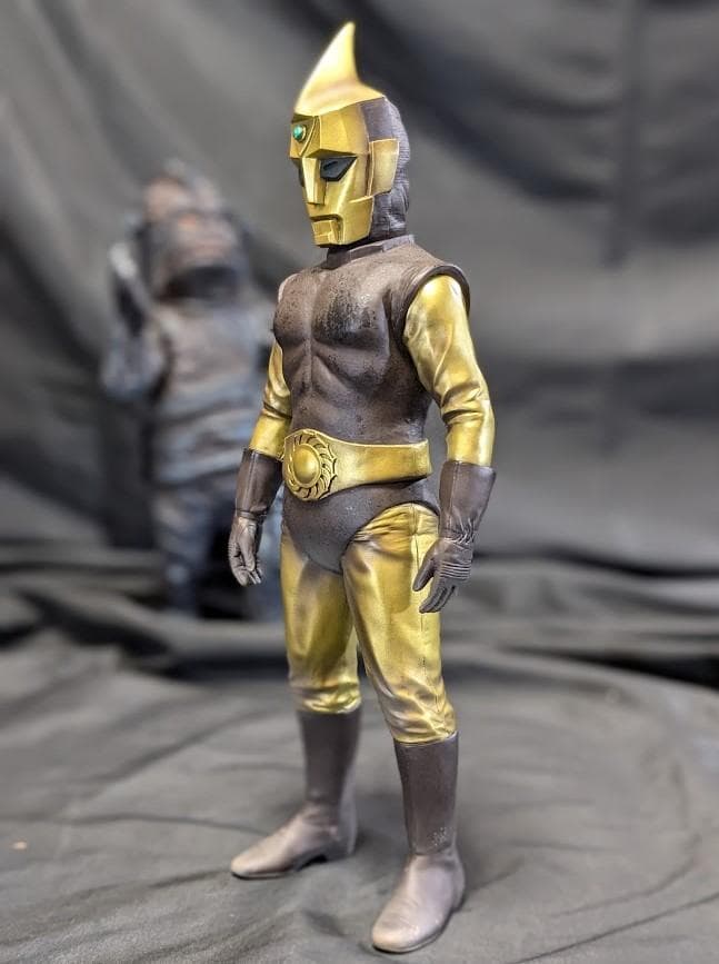 スペクトルマン＆ダストマン（ＣＣＰ）ソフビフィギュア２体セット