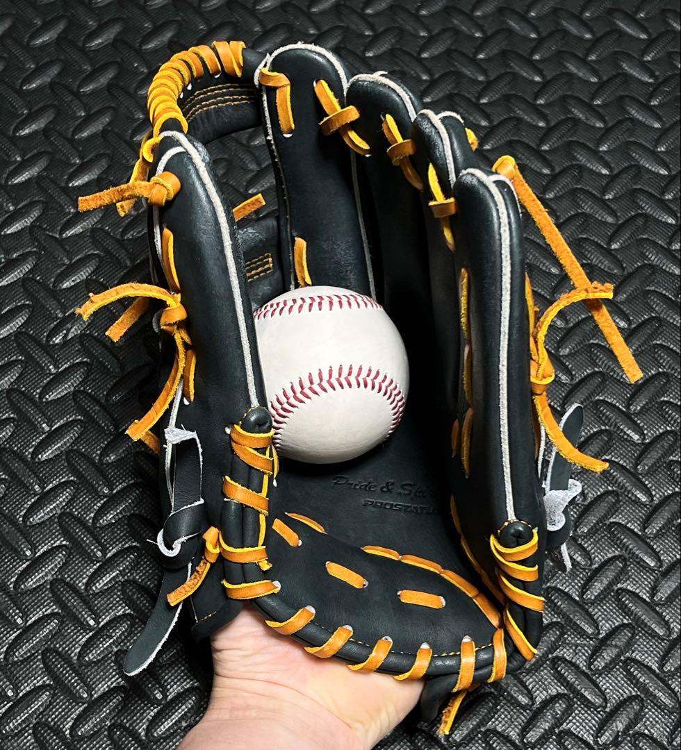 ZETT プロステイタス 軟式 内野手用 グローブ 今宮健太モデル