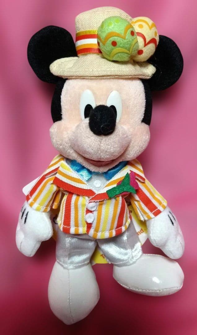 ディズニー＊メリー・ポピンズ＊ミッキー・ミニー＊ぬいぐるみバッジ＊2012年