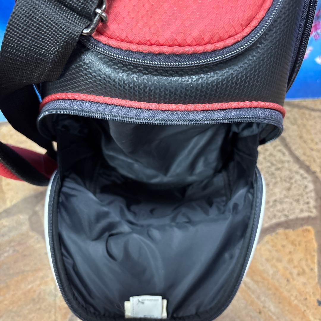 寶BX-1234 PUMA プーマ キャディバッグ 軽量 レッド/ブラック