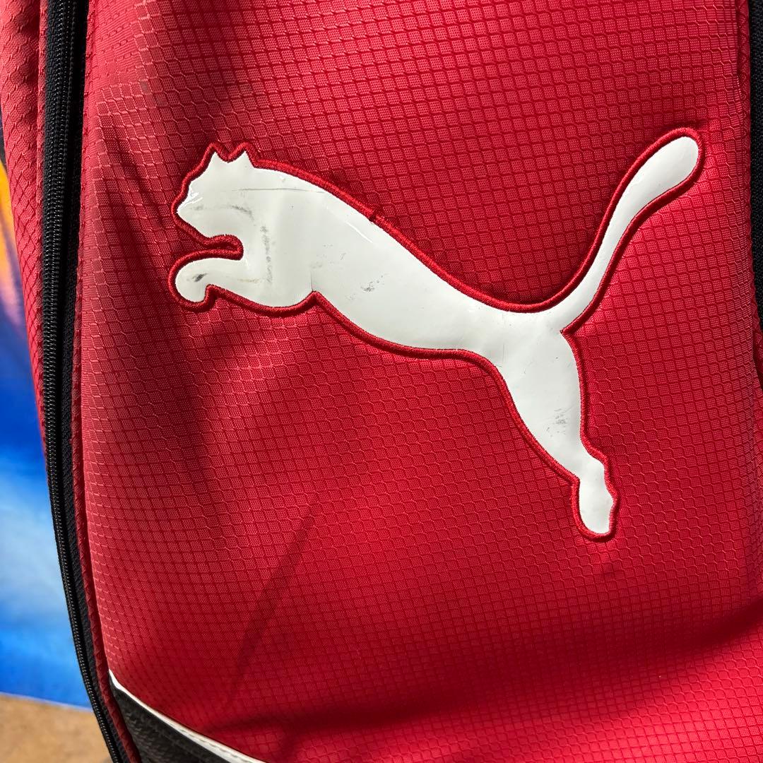 寶BX-1234 PUMA プーマ キャディバッグ 軽量 レッド/ブラック