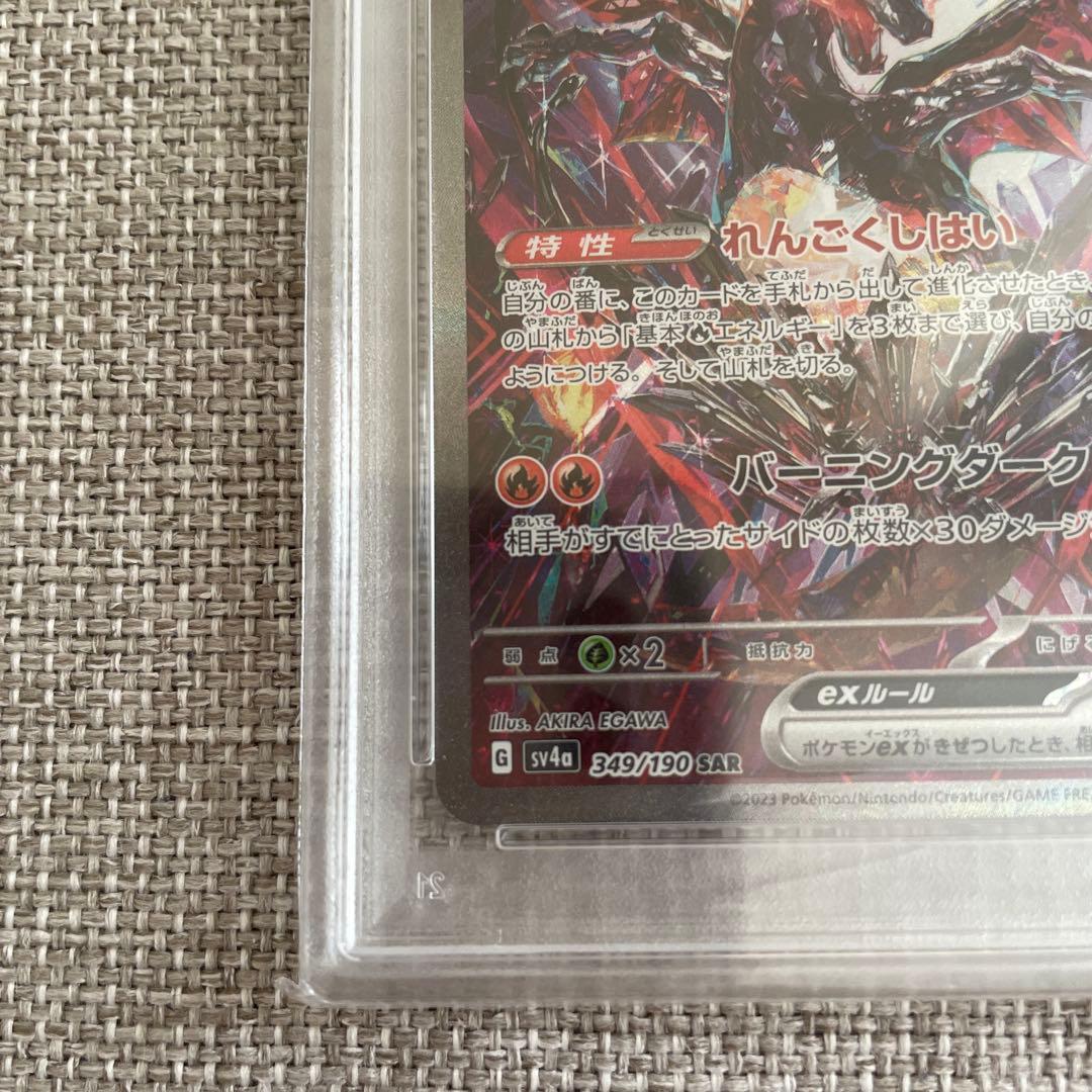 リザードンEX SAR PSA10