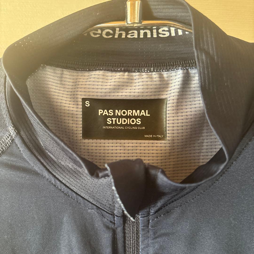 PAS NORMAL STUDIOS サイクルジャージ S ネイビー
