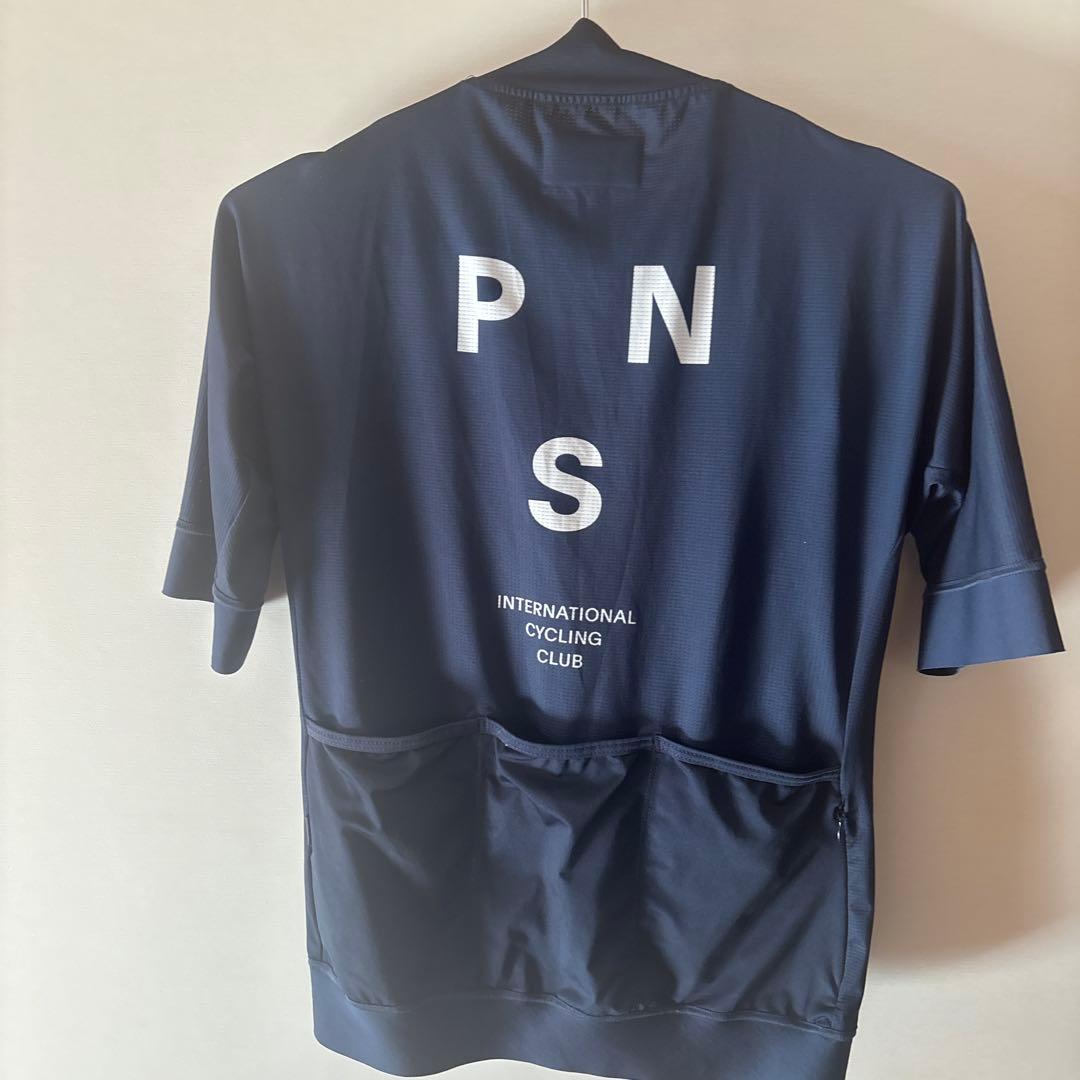 PAS NORMAL STUDIOS サイクルジャージ S ネイビー