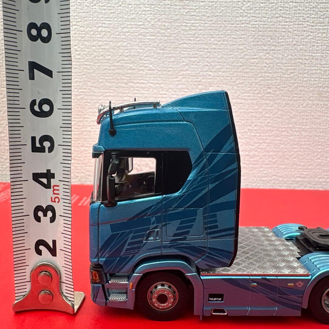合金スカニア 770S ミニカー 1/64 （2デフ　ダブル引きタイプ）