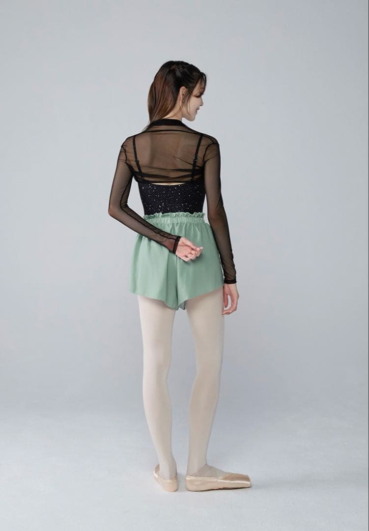 新品　Byplie バイプリエ　メッシュシュラグ　黒