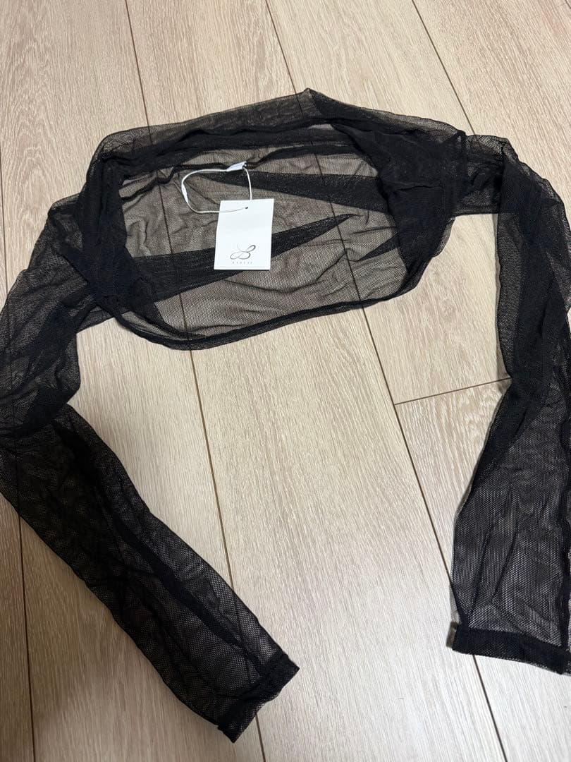 新品　Byplie バイプリエ　メッシュシュラグ　黒