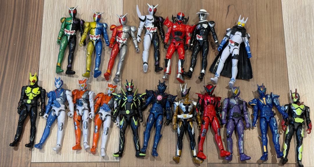 仮面ライダーフィギュアまとめ売り