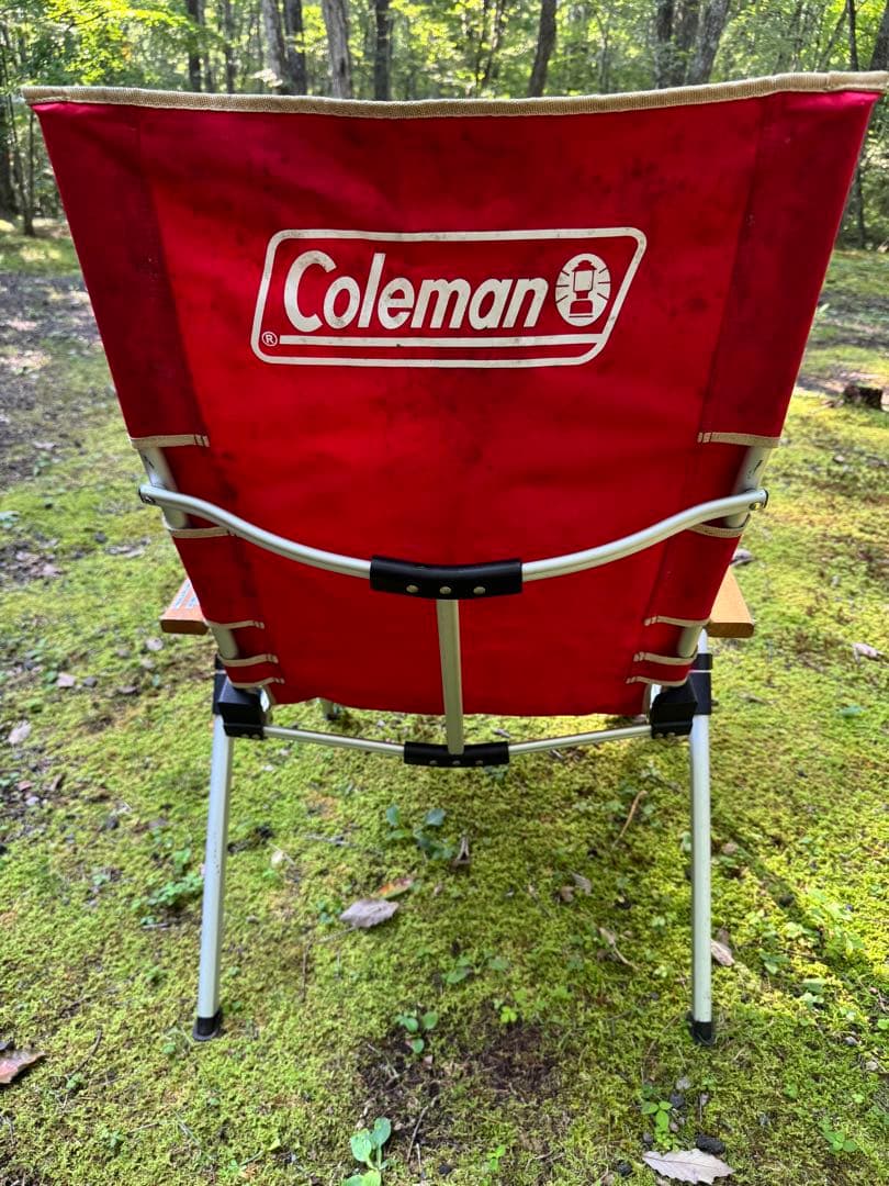 Coleman コールマン レイチェア 折りたたみチェア 赤 2脚セット 送料込