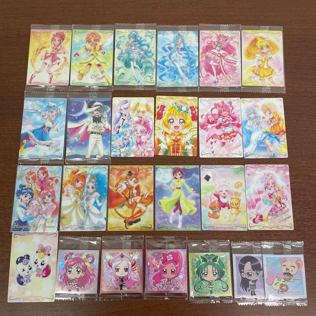 ❶プリキュア ウエハースカード シール ぱしゃこれ カードグミ まとめ売り