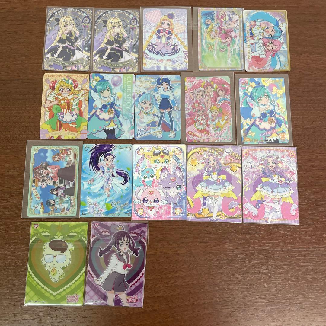 ❶プリキュア ウエハースカード シール ぱしゃこれ カードグミ まとめ売り