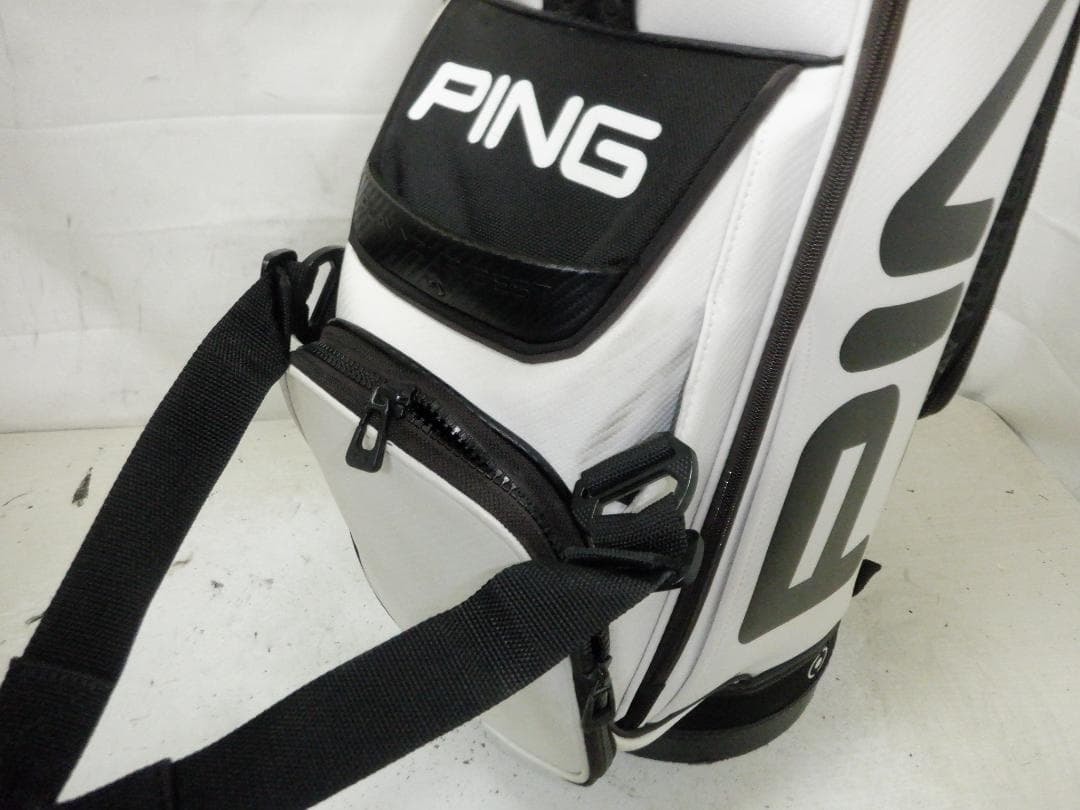 PING★ピン★9.5型★３点式★契約プロ仕様★良品★ツアーモデル(WH×BK)