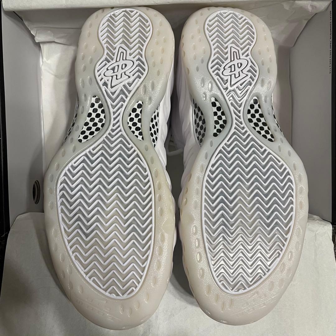 シューズ(男性用) AIR FOAMPOSITE ONE white 28.5cm